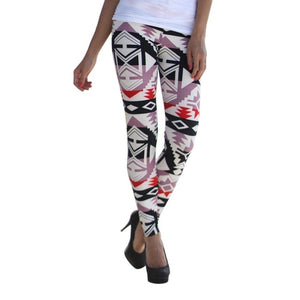 Printed Stretch Leggings Ladies - Victoria Sophia